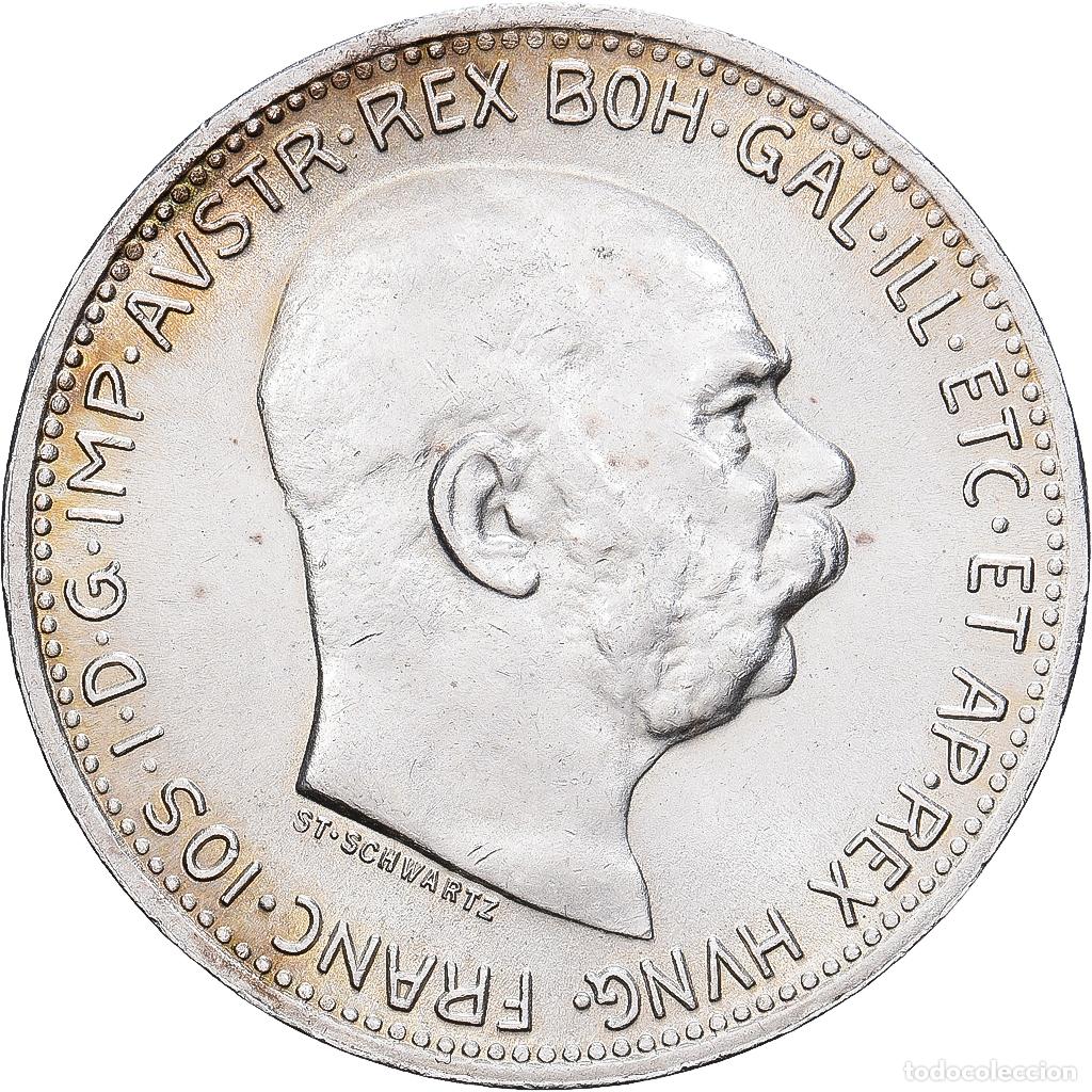 Monedas antiguas de Europa: [#1117846] Austria, Franz Joseph I, Corona, 1914, Plata, MBC+, KM:492