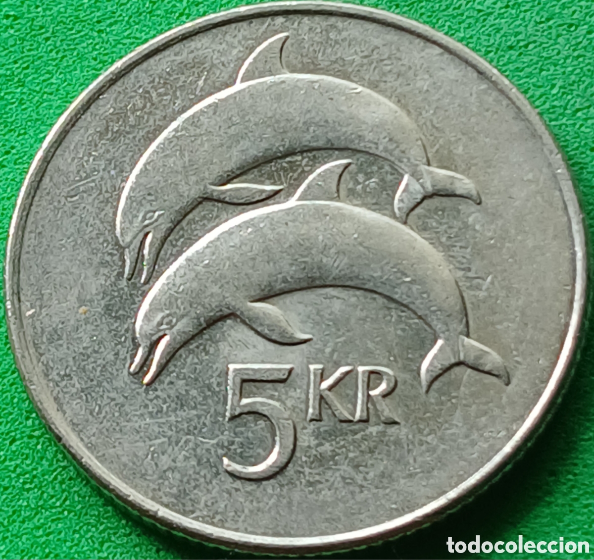 Monedas antiguas de Europa: Islandia 5 coronas 1999 km#28a