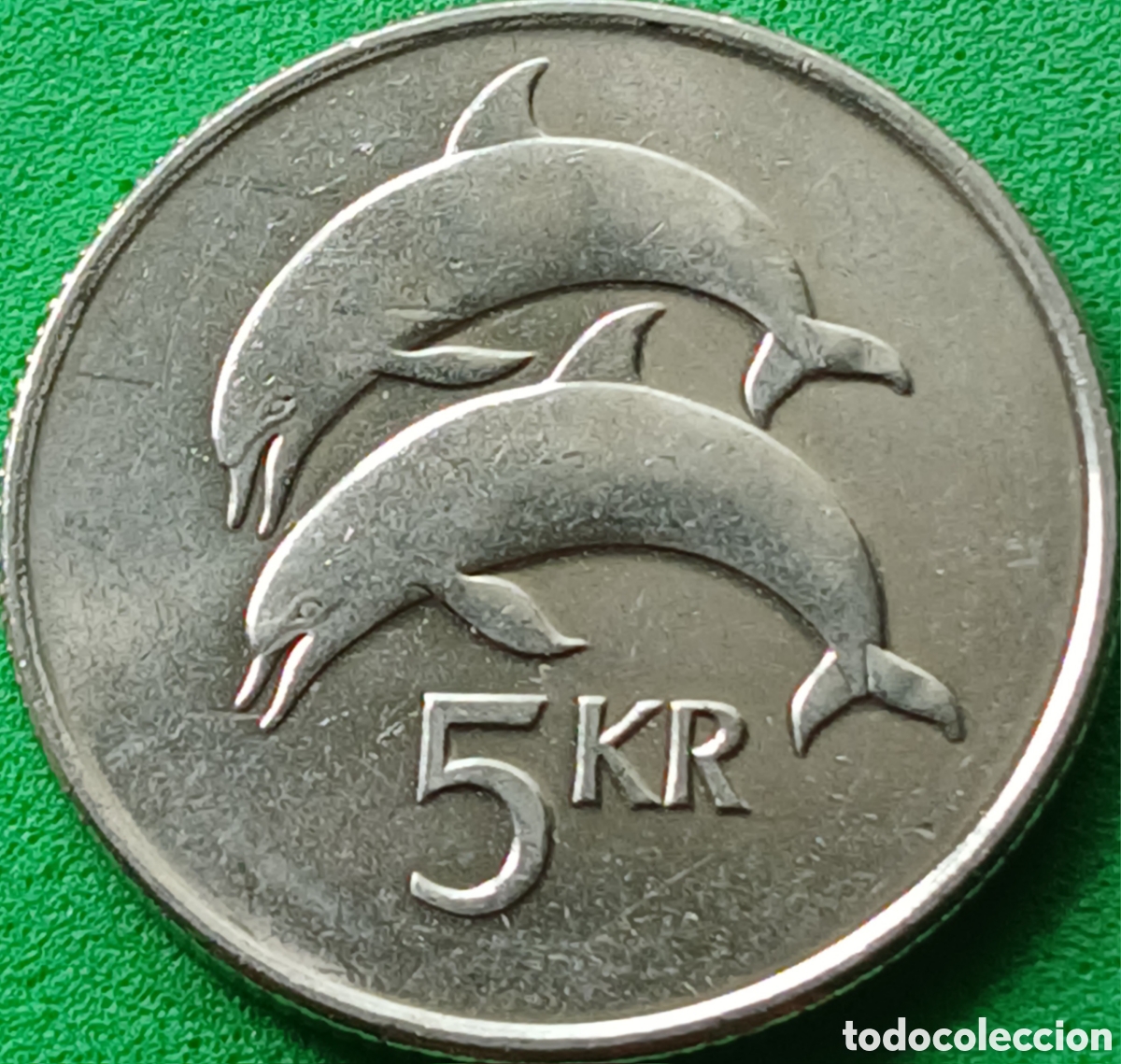 Monedas antiguas de Europa: Islandia 5 coronas 2005 km#28a