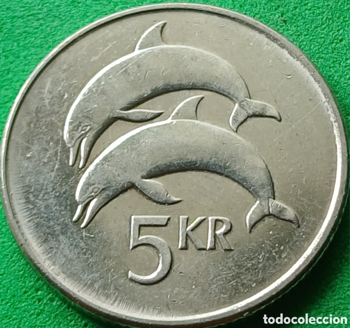 Monedas antiguas de Europa: Islandia 5 coronas 2007 km#28a
