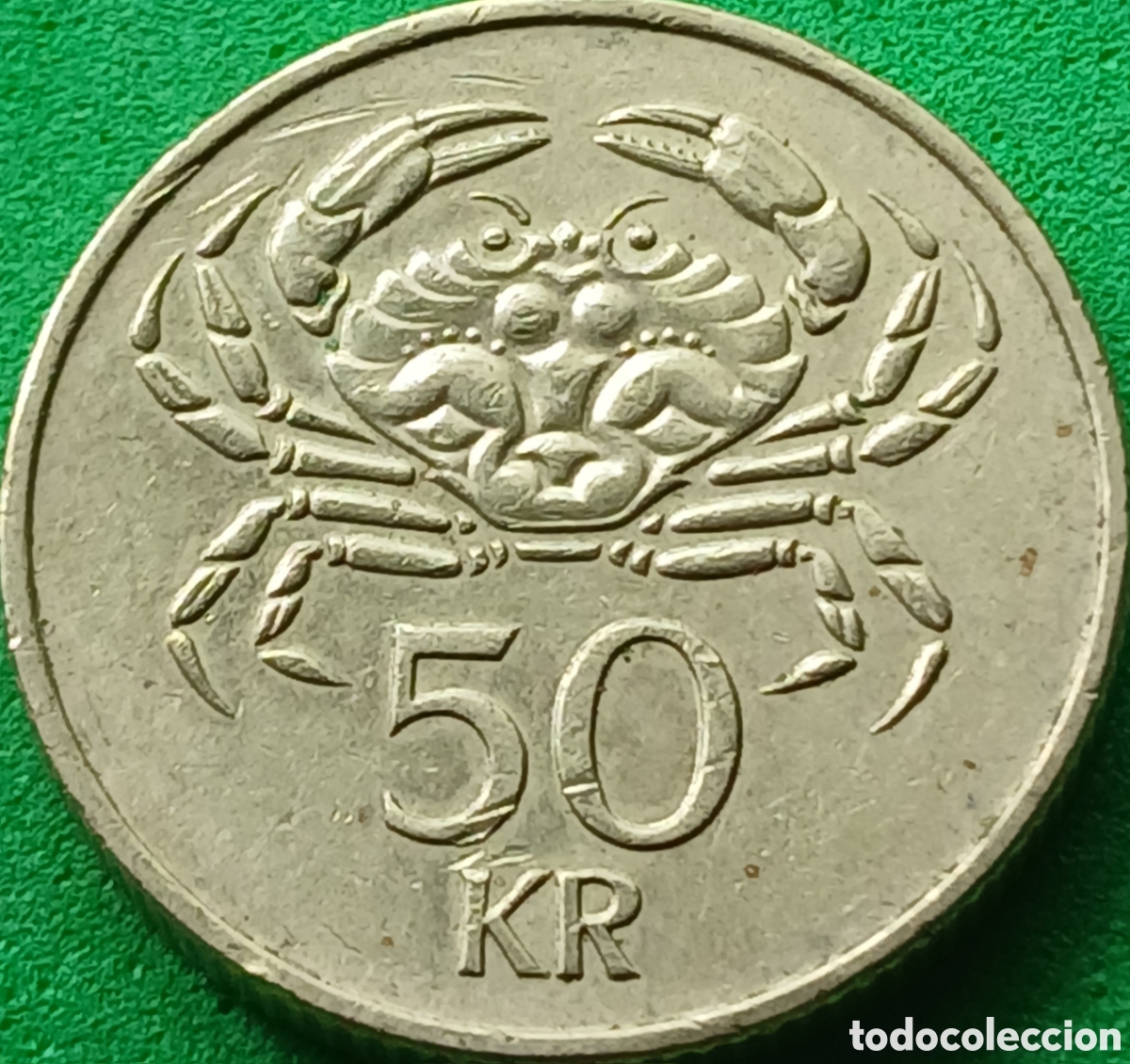 Monedas antiguas de Europa: Islandia 50 coronas 2005 km#31