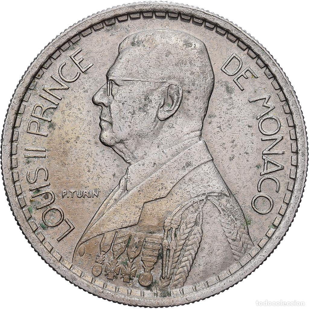 Monedas antiguas de Europa: [#1513226] M&oacute;naco, 10 Francs, 1946, Cobre - n&iacute;quel, MBC, Gadoury:MC136, KM:123