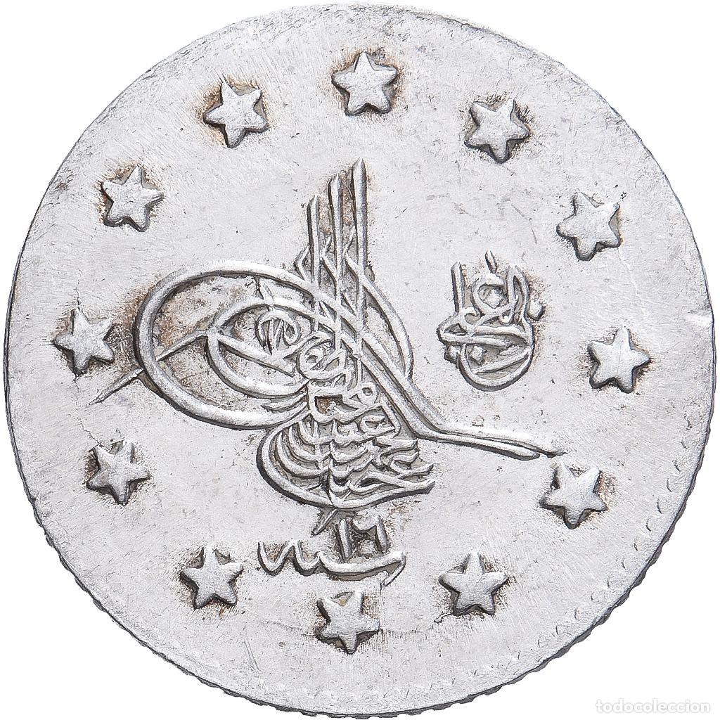 Monedas antiguas de Europa: [#1202893] Turqu&iacute;a, Abdul Hamid II, Kurus, 1884, Istanbul, Plata, EBC