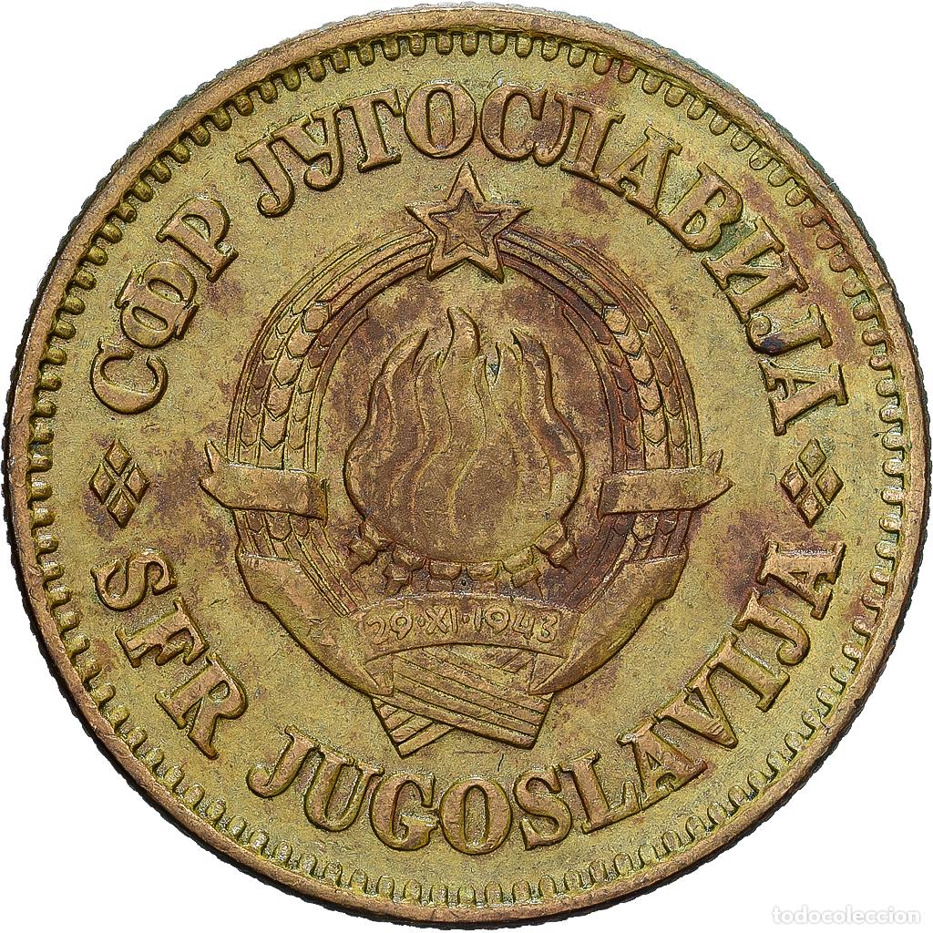 Monedas antiguas de Europa: [#1513261] Yugoslavia, 50 Para, 1975, Belgrade, laiton, BC+, KM:46