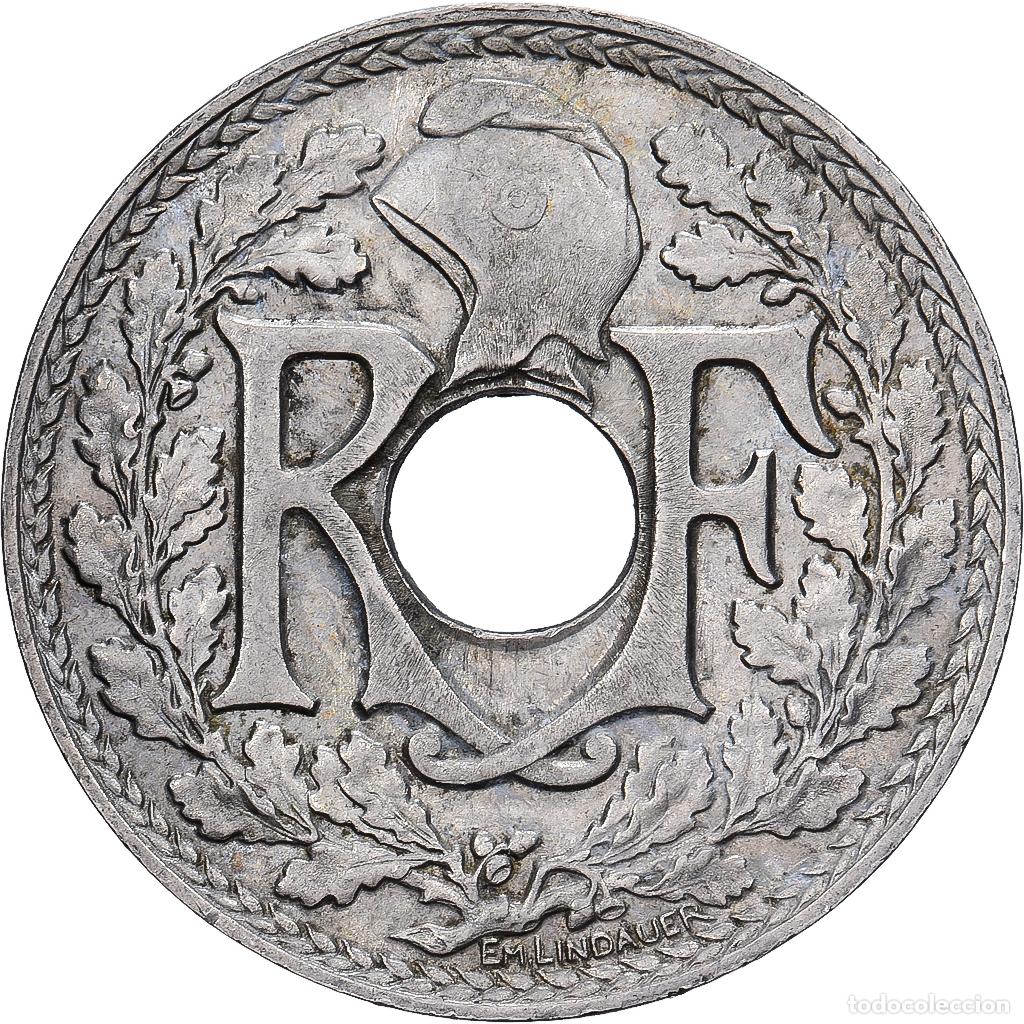 Monedas antiguas de Europa: [#1513265] Francia, 25 Centimes, Lindauer, 1914, N&iacute;quel, MBC, Gadoury:379, KM:867