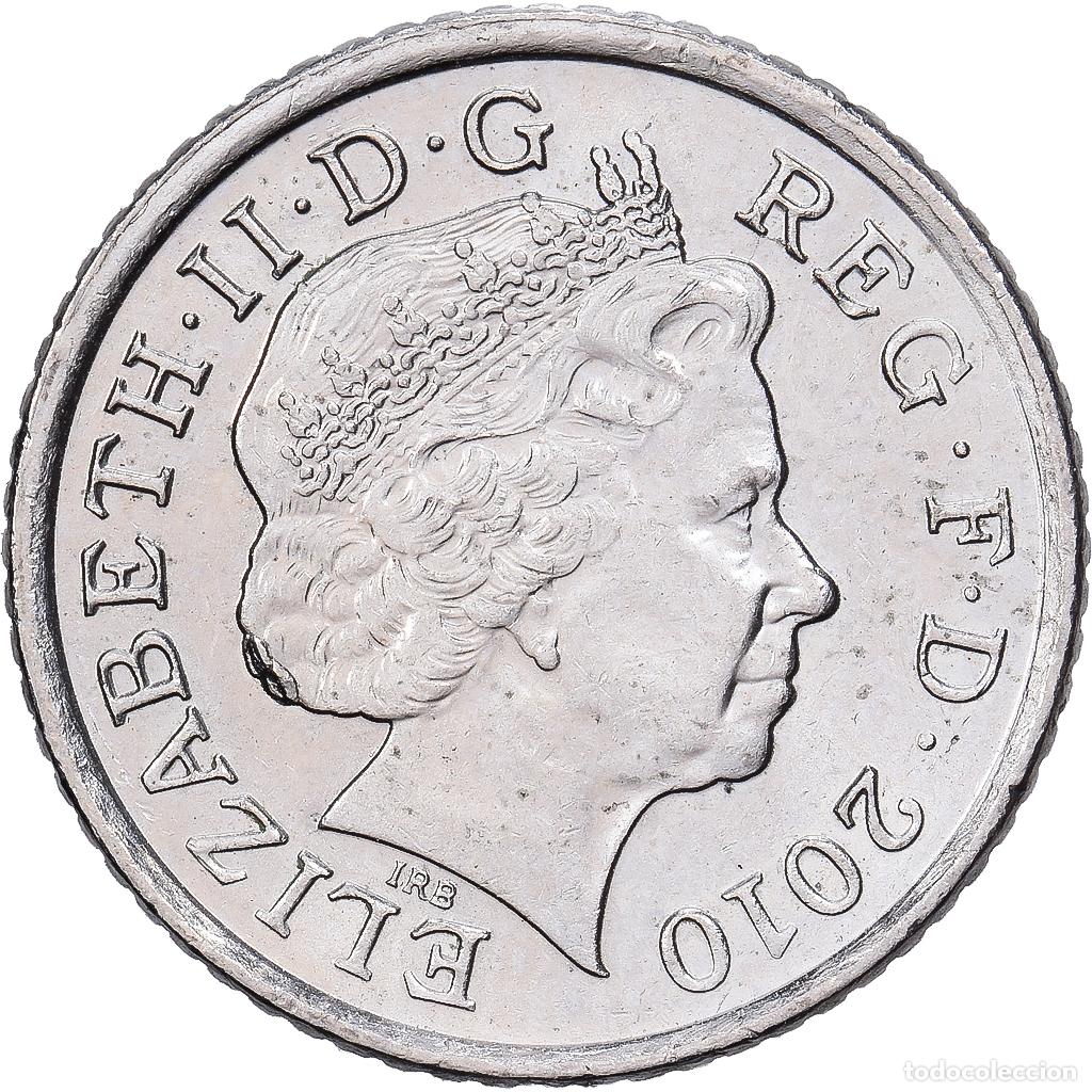 Monedas antiguas de Europa: [#1513283] Gran Breta&ntilde;a, 5 Pence, 2010, Royal Mint, Cupronickel, EBC+, KM:1109