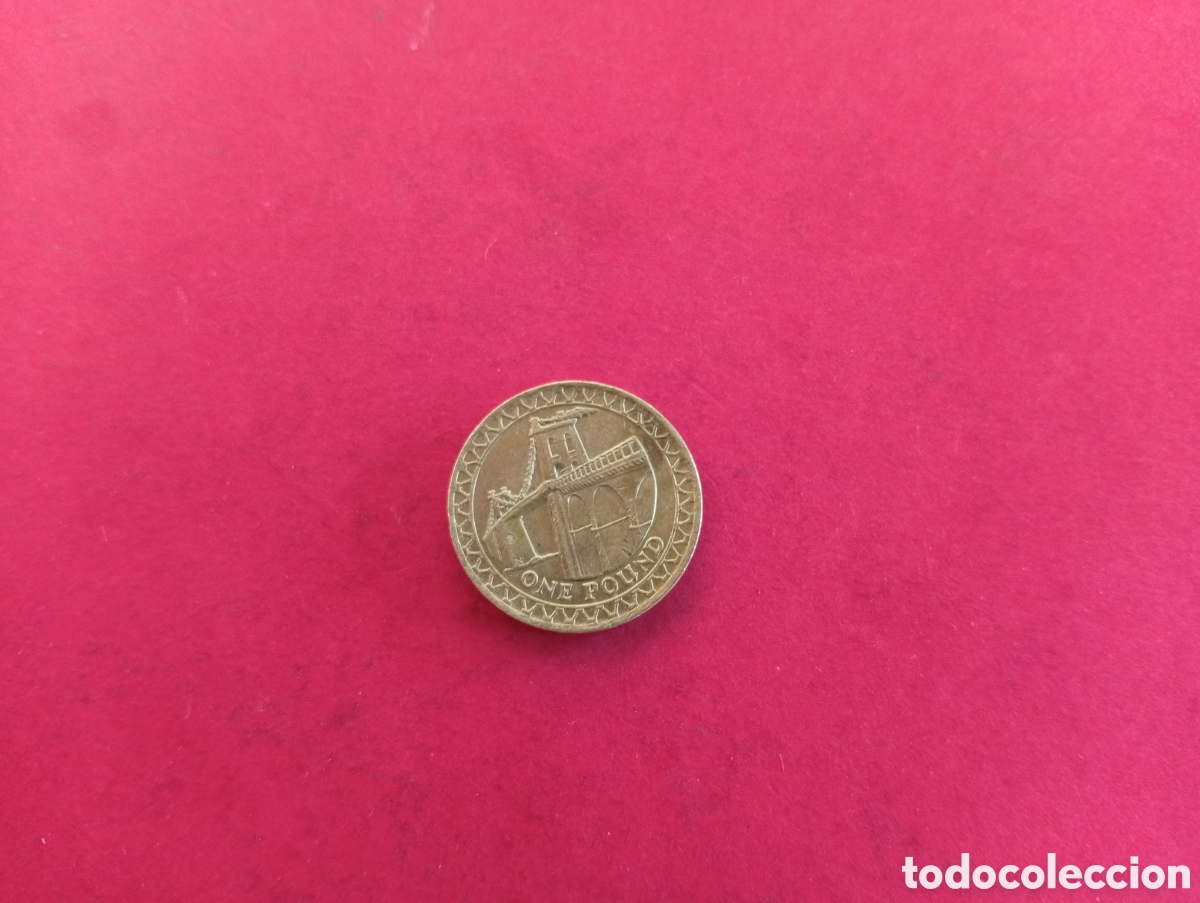 Monedas antiguas de Europa: 1 libra de Gran Breta&ntilde;a 2005