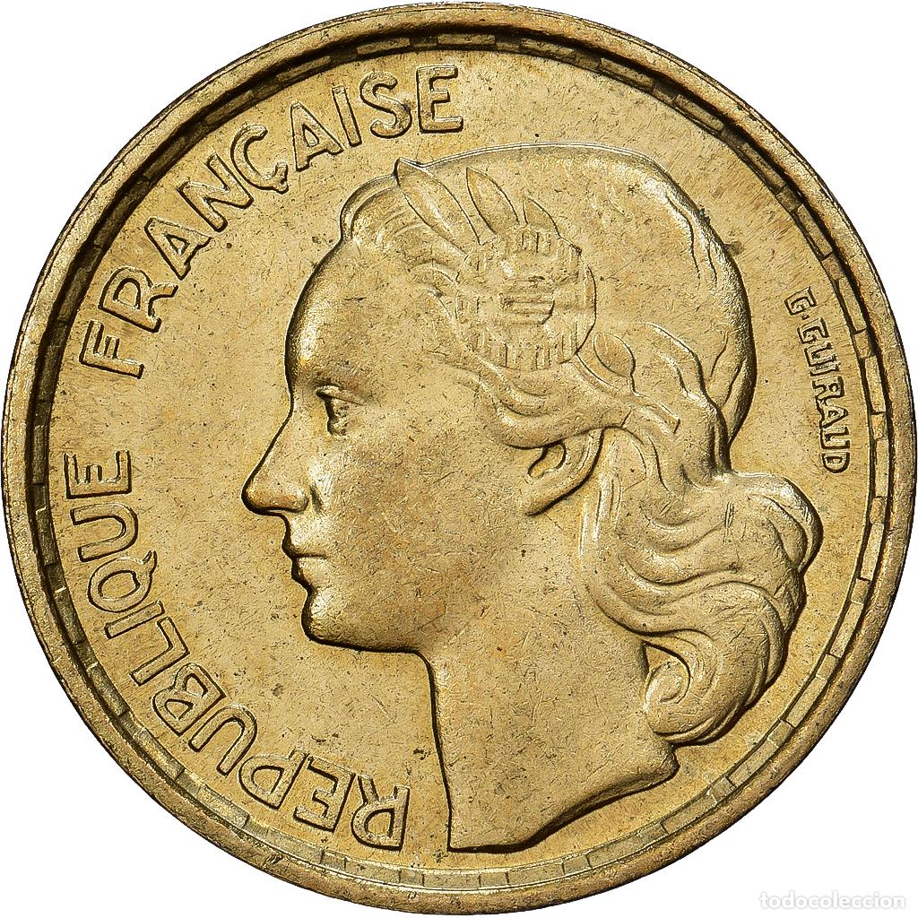 Monedas antiguas de Europa: [#1513309] Francia, 10 Francs, Guiraud, 1958, Paris, Cuproaluminio, MBC, Gadoury:812