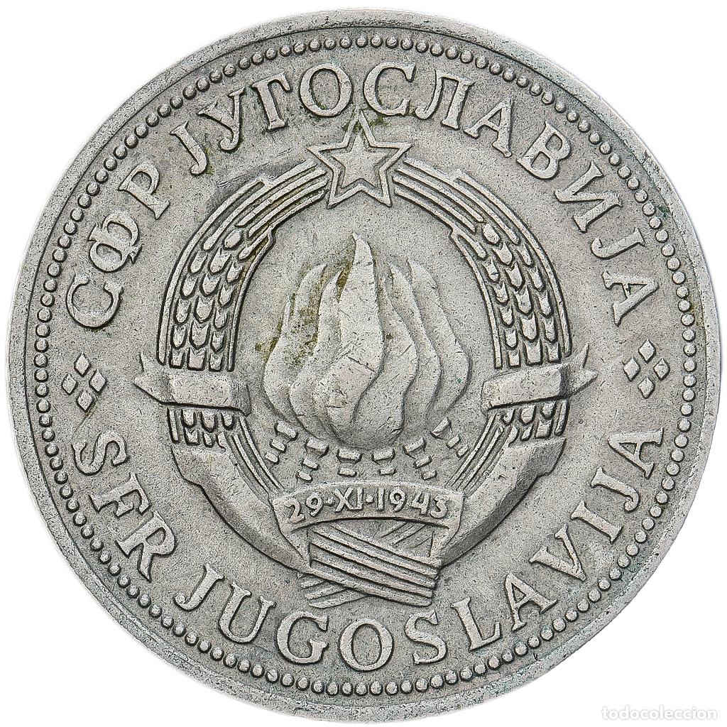 Monedas antiguas de Europa: [#1513310] Yugoslavia, 2 Dinara, 1974, Belgrade, N&iacute;quel, MBC, KM:57