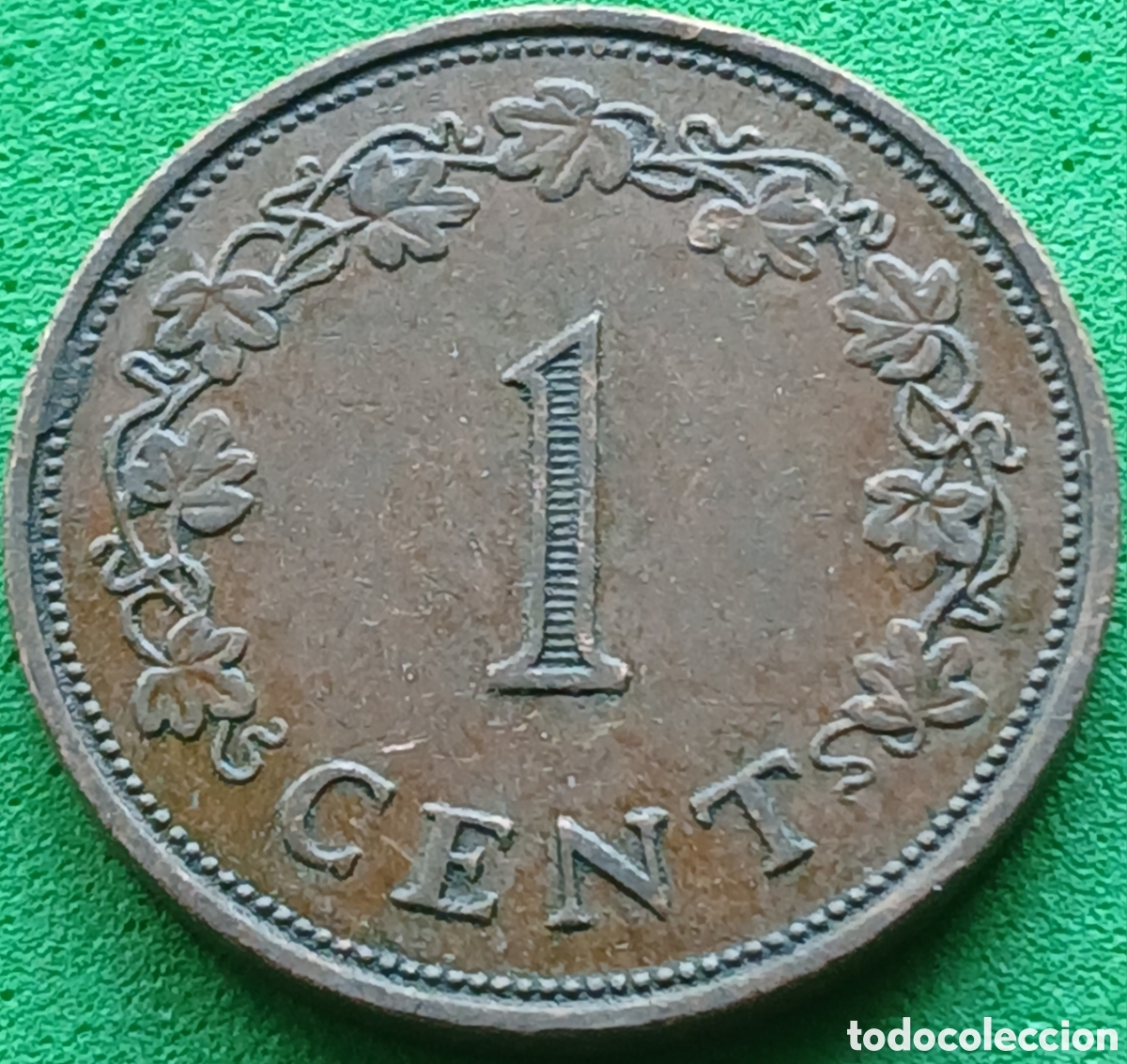Monedas antiguas de Europa: Malta 1 cent 1972 km#8