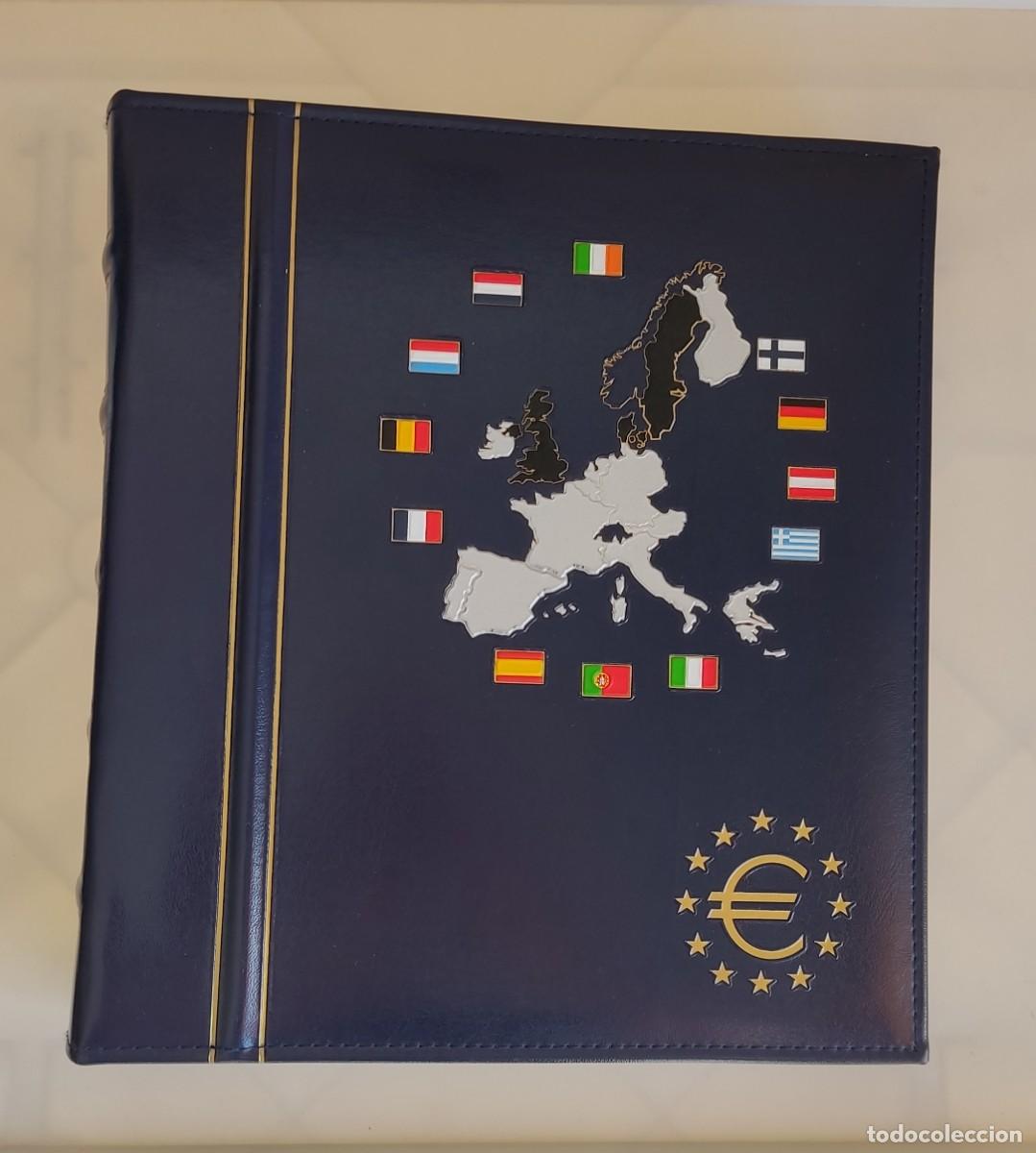 Monedas antiguas de Europa: COLECCI&Oacute;N COMPLETA MONEDAS + &Aacute;LBUMES LEUCHTTURM VISTA &ndash; SERIE COMPLETA EUROZONA