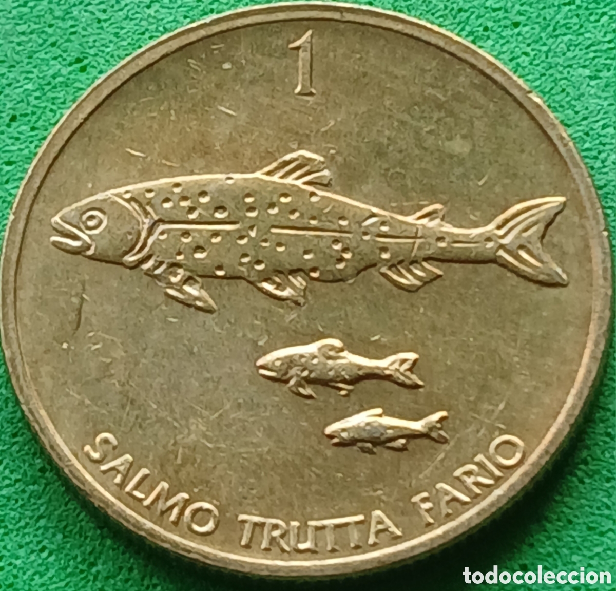 Monedas antiguas de Europa: Eslovenia 1 tolar 1996 km#4