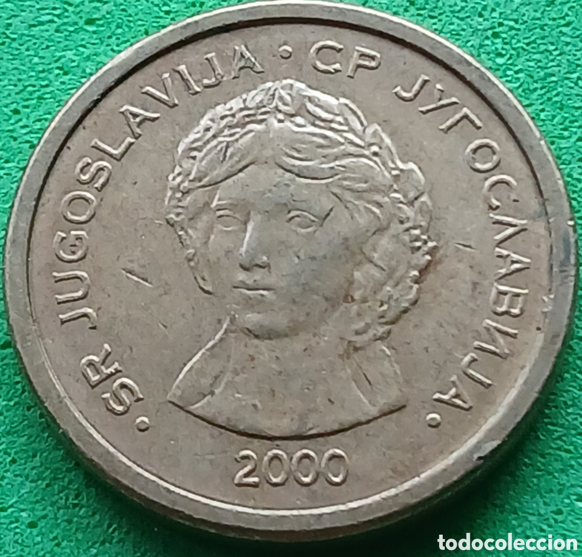 Monedas antiguas de Europa: Yugoslavia 50 para 2000 km#179
