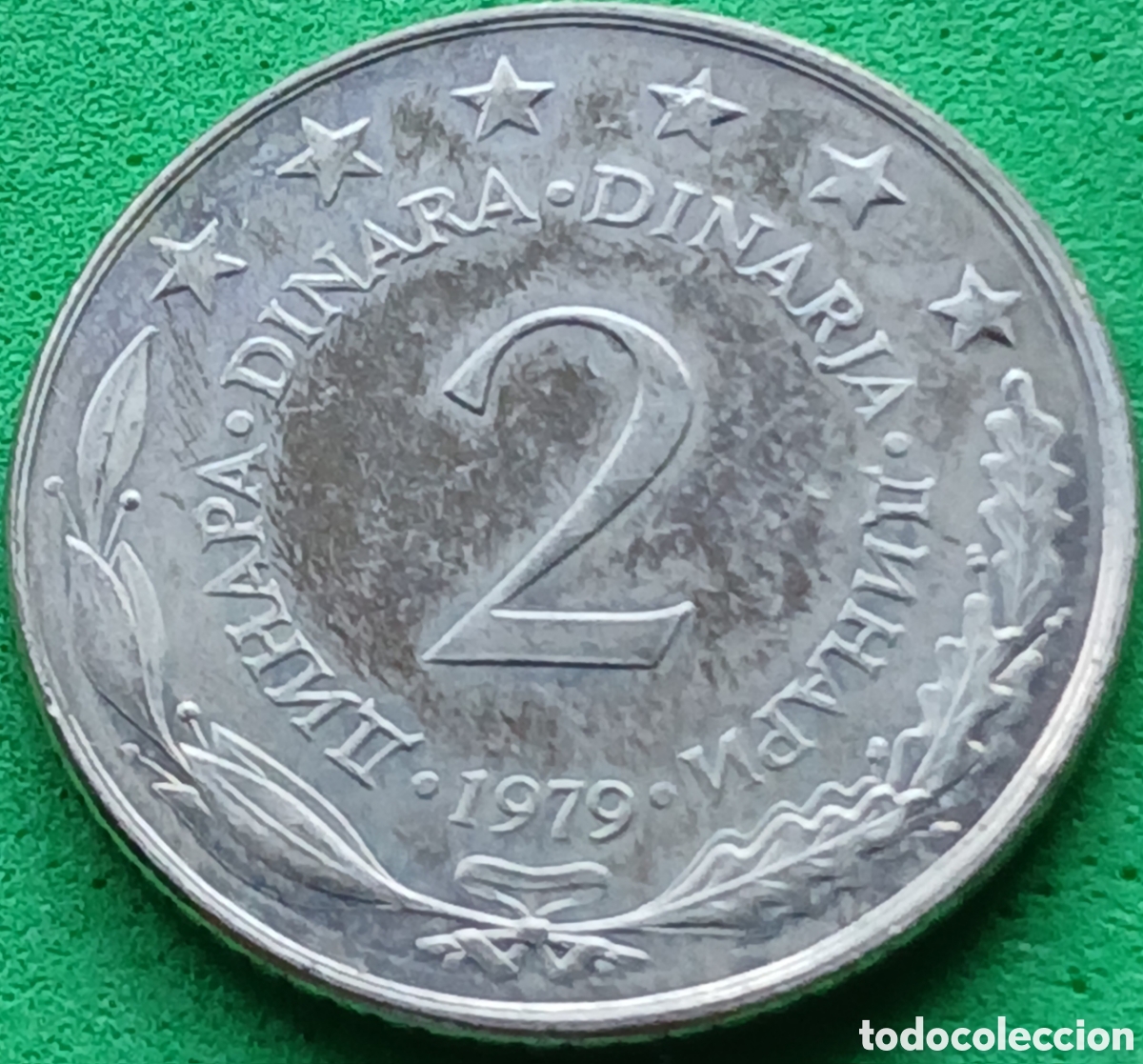 Monedas antiguas de Europa: Yugoslavia 2 dinares 1979 km#57