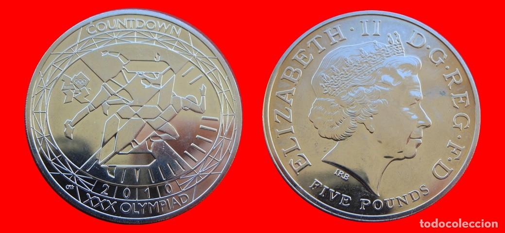 Monedas antiguas de Europa: 5 LIBRAS POUNDS 2010 SIN CIRCULAR INGLATERRA REINO UNIDO-8777SC