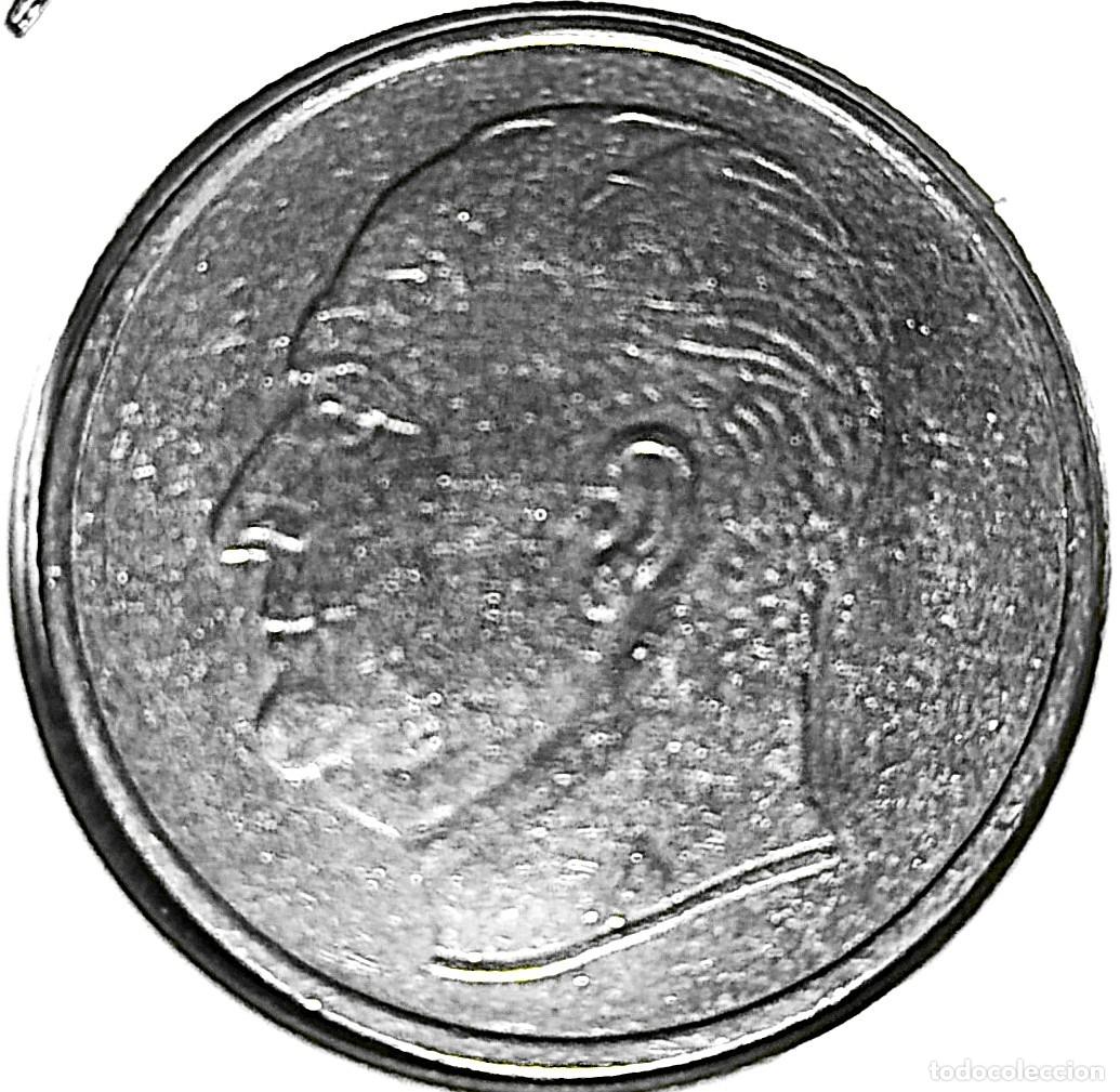 Monedas antiguas de Europa: NORUEGA (1958-1991) - 50 ORE 1973 - REY OLAF V - PERRO - A - 4,80 GR. CUPRONIQUEL - DIAMETRO 22 mm