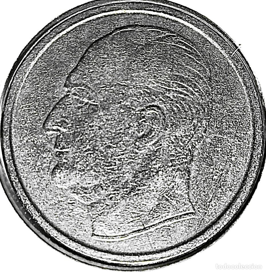 Monedas antiguas de Europa: NORUEGA (1958-1991) - 50 ORE 1961 - REY OLAF V - A - 4,80 GR. CUPRONIQUEL - DIAMETRO 22 mm - KM#408