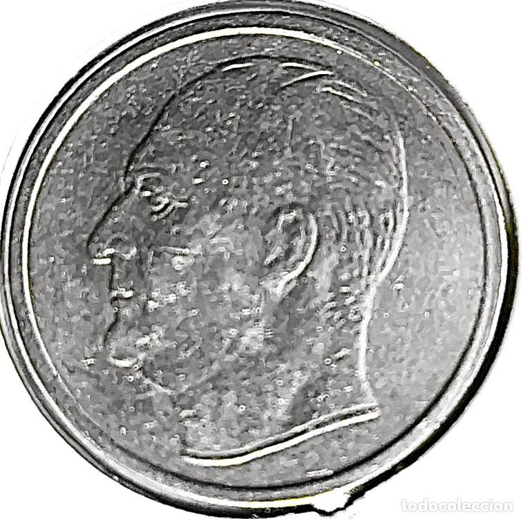 Monedas antiguas de Europa: NORUEGA (1958-1991) - 25 ORE 1964 - REY OLAF V - A - 2,40 GR. CUPRONIQUEL - DIAMETRO 17 mm - KM#407