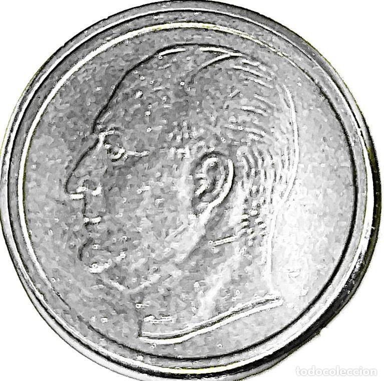 Monedas antiguas de Europa: NORUEGA (1958-1991) - 25 ORE 1962 - REY OLAF V - A - 2,40 GR. CUPRONIQUEL - DIAMETRO 17 mm - KM#407