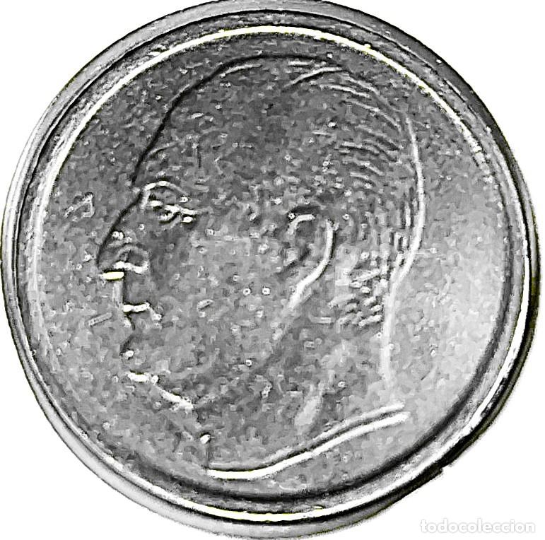 Monedas antiguas de Europa: NORUEGA (1958-1991) - 25 ORE 1961 - REY OLAF V - A - 2,40 GR. CUPRONIQUEL - DIAMETRO 17 mm - KM#407