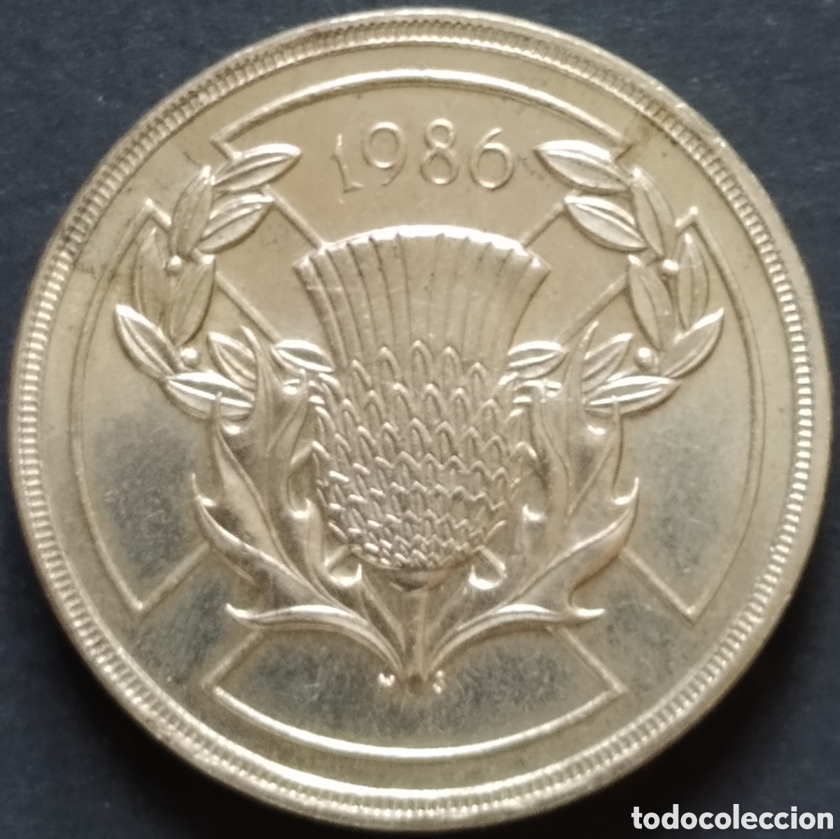 Monedas antiguas de Europa: MONEDA - UK / REINO UNIDO CONMEMORATIVA 2 LIBRAS 1986 - XIII JUEGOS DE LA MANCOMUNIDAD