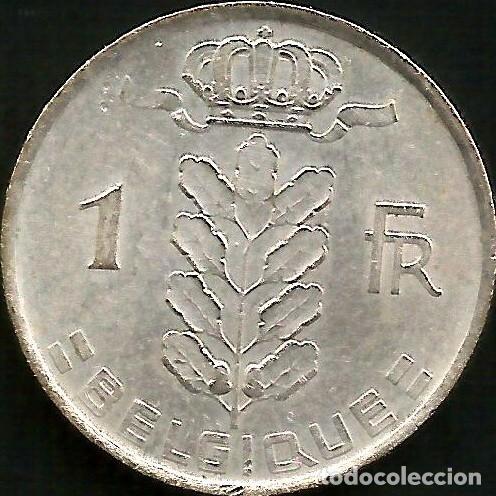 Monedas antiguas de Europa: BELGICA 1951 - 1 FRANC - KM 142.1 - CIRCULADA