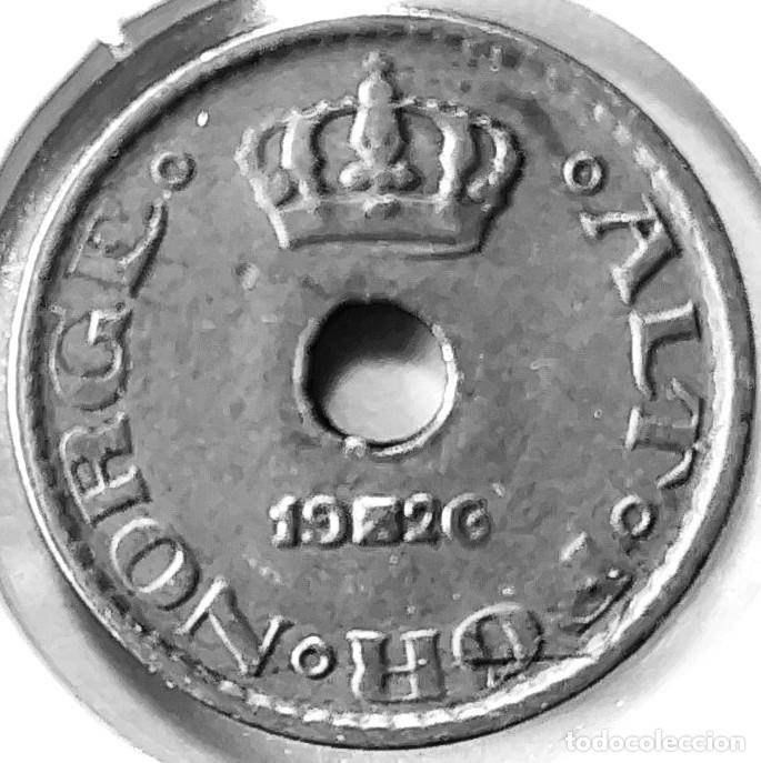 Monedas antiguas de Europa: NORUEGA (1906-1957) - 10 ORE 1926 - REY HAAKON VII - A - 1,50 GR. CUPRONIQUEL - DIAMETRO 15 mm