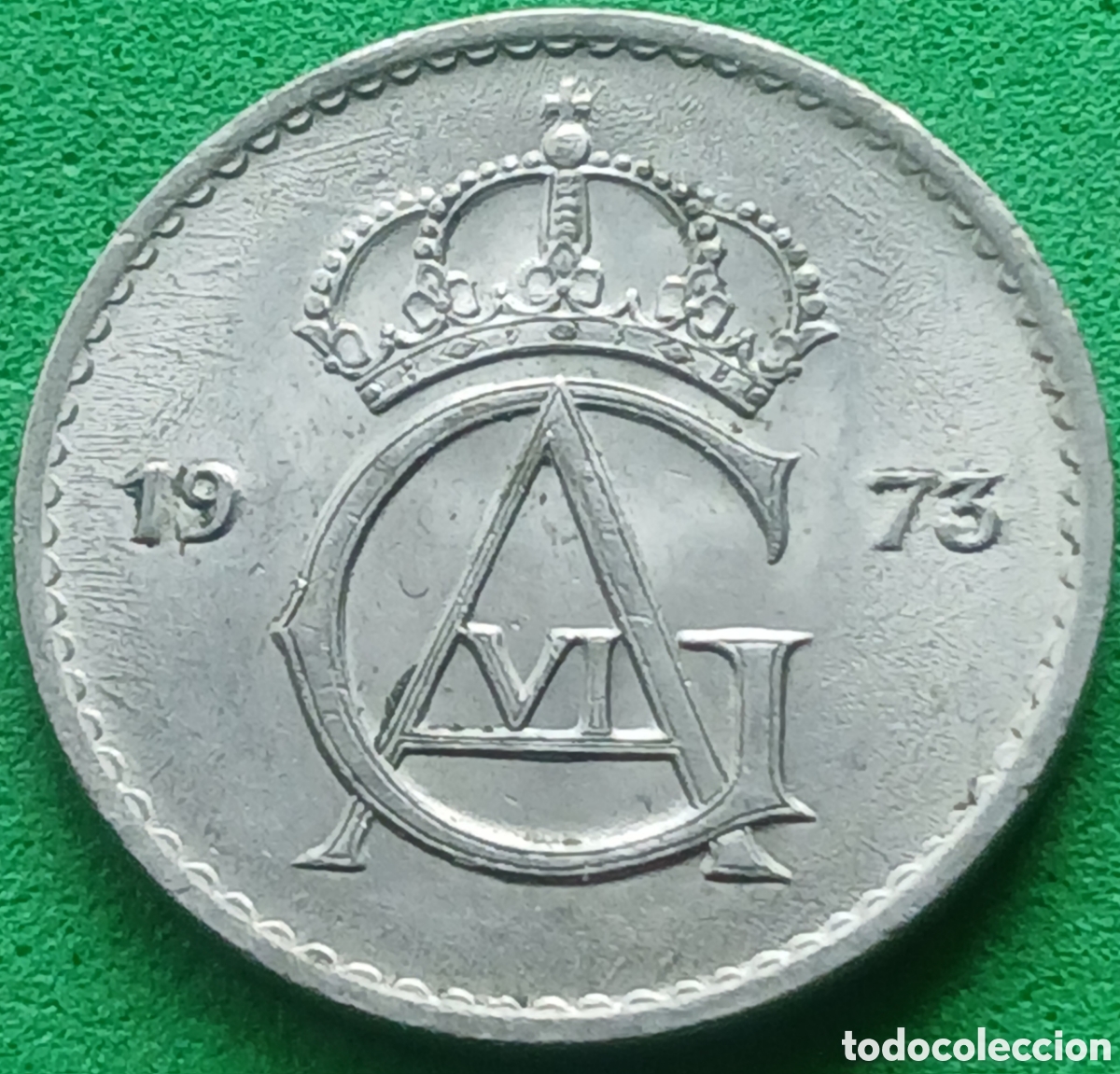 Monedas antiguas de Europa: Suecia 50 ore 1973 km#837