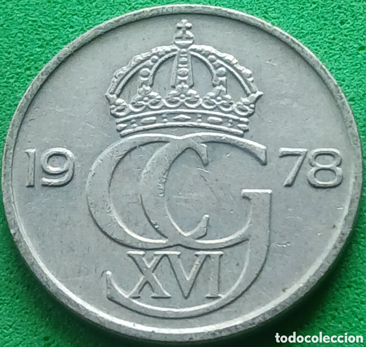 Monedas antiguas de Europa: Suecia 50 ore 1978 km#855