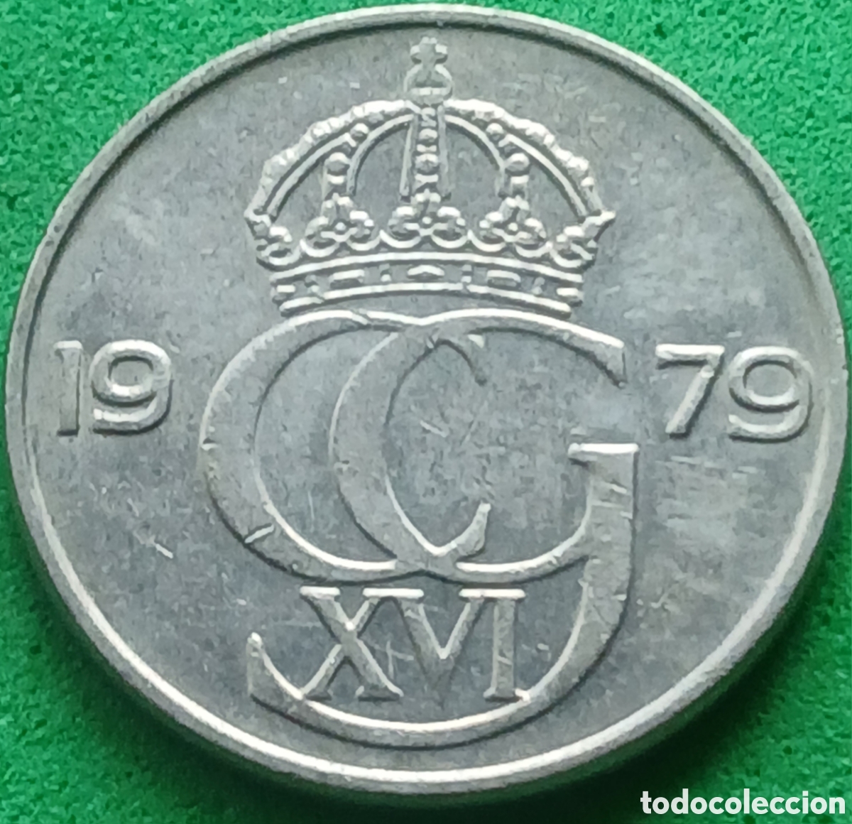 Monedas antiguas de Europa: Suecia 50 ore 1979 km#855