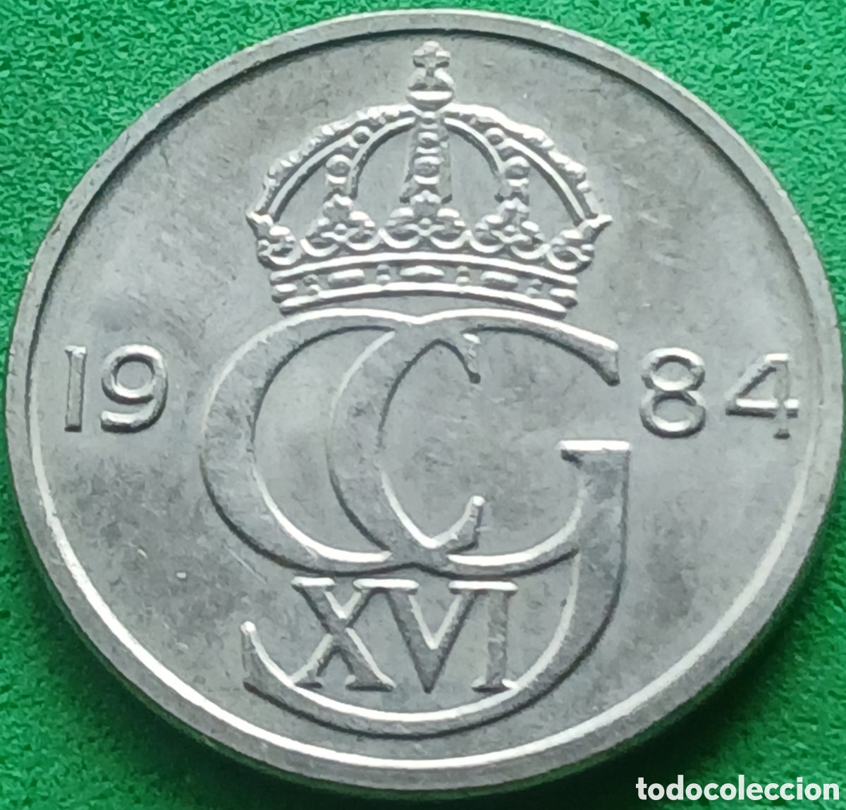 Monedas antiguas de Europa: Suecia 50 ore 1984 km#855