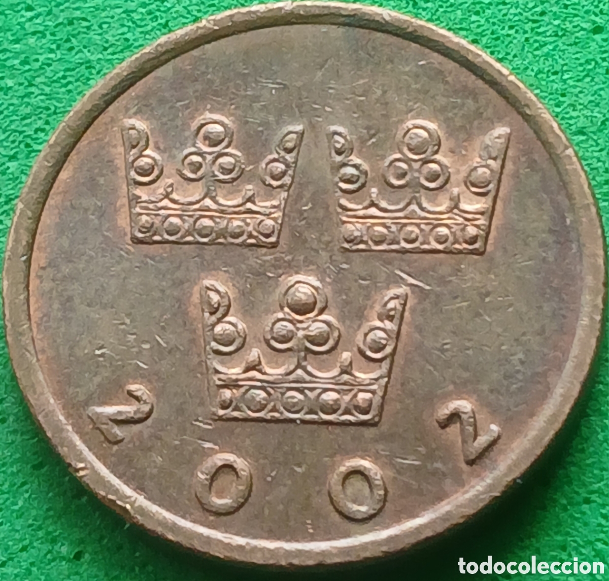 Monedas antiguas de Europa: Suecia 50 ore 2002 km#878