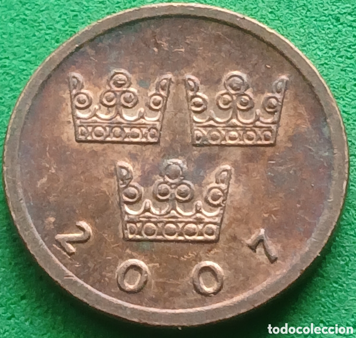 Monedas antiguas de Europa: Suecia 50 ore 2007 km#878
