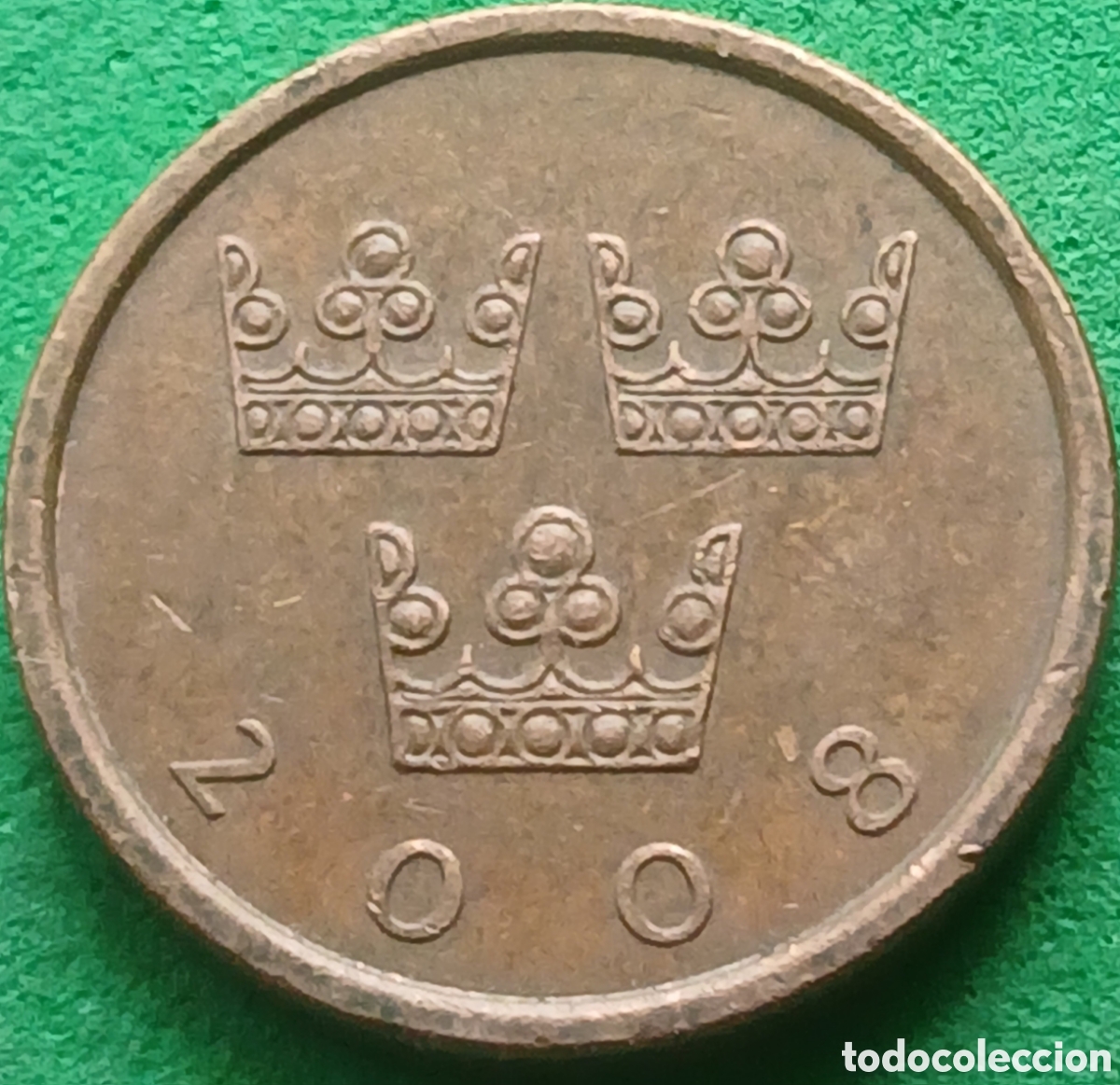 Monedas antiguas de Europa: Suecia 50 ore 2008 km#878