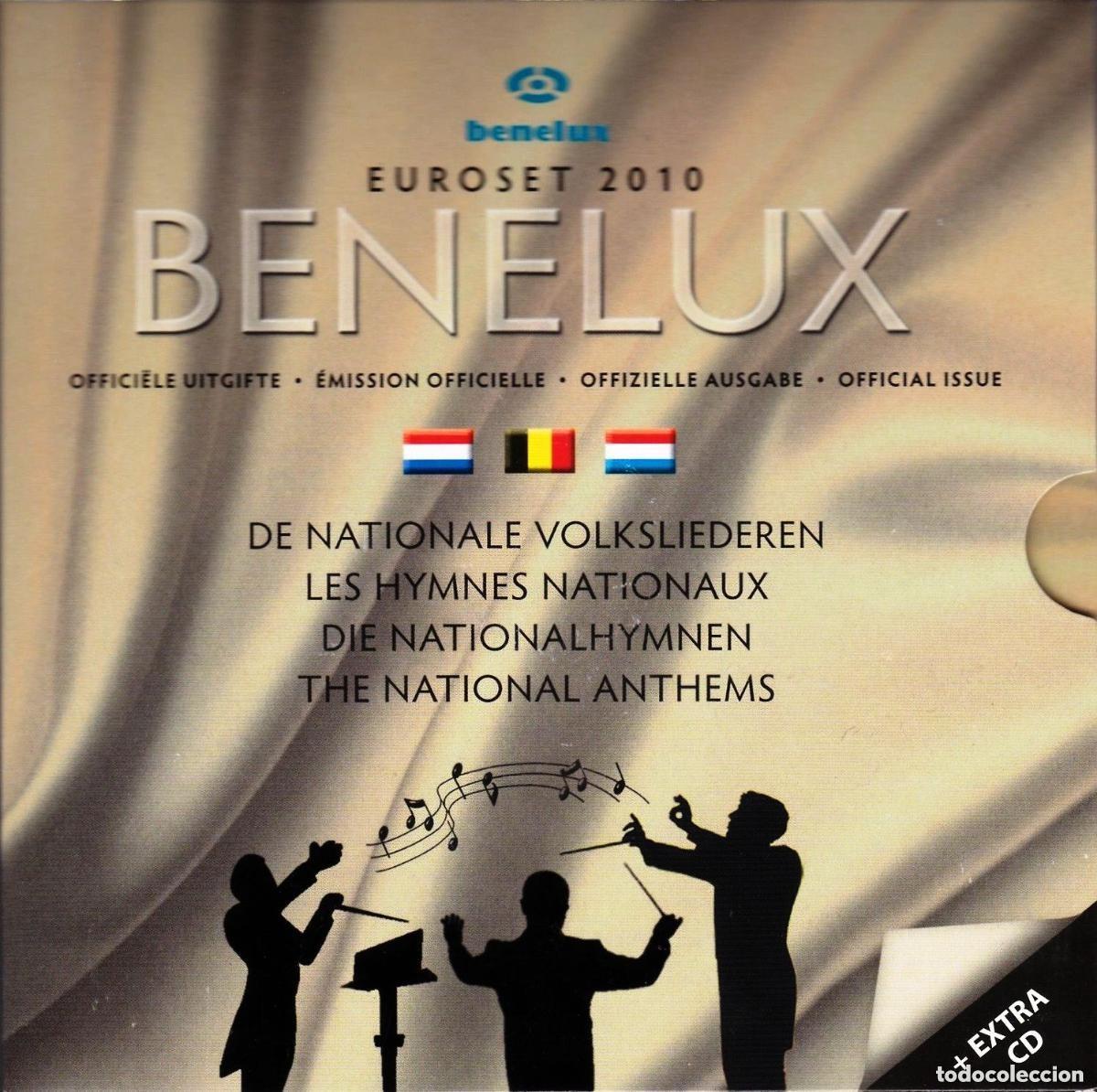 Monedas antiguas de Europa: BENELUX 2010, CARTERA OFICIAL EURO + MEDALLA, BELGICA, HOLANDA Y LUXEMBURGO