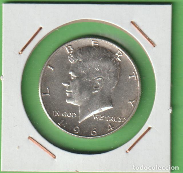 Monedas antiguas de Europa: MONEDAS EXTRANJERAS - ESTADOS UNIDOS - KENNEDY 1/2 DOLLAR 1964 AG - KM-202 (EBC)