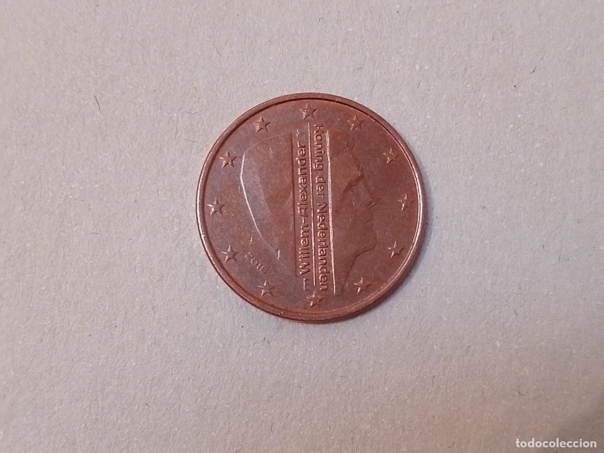 Monedas antiguas de Europa: Moneda de 5 centimos de euro Holanda, a&ntilde;o 2018
