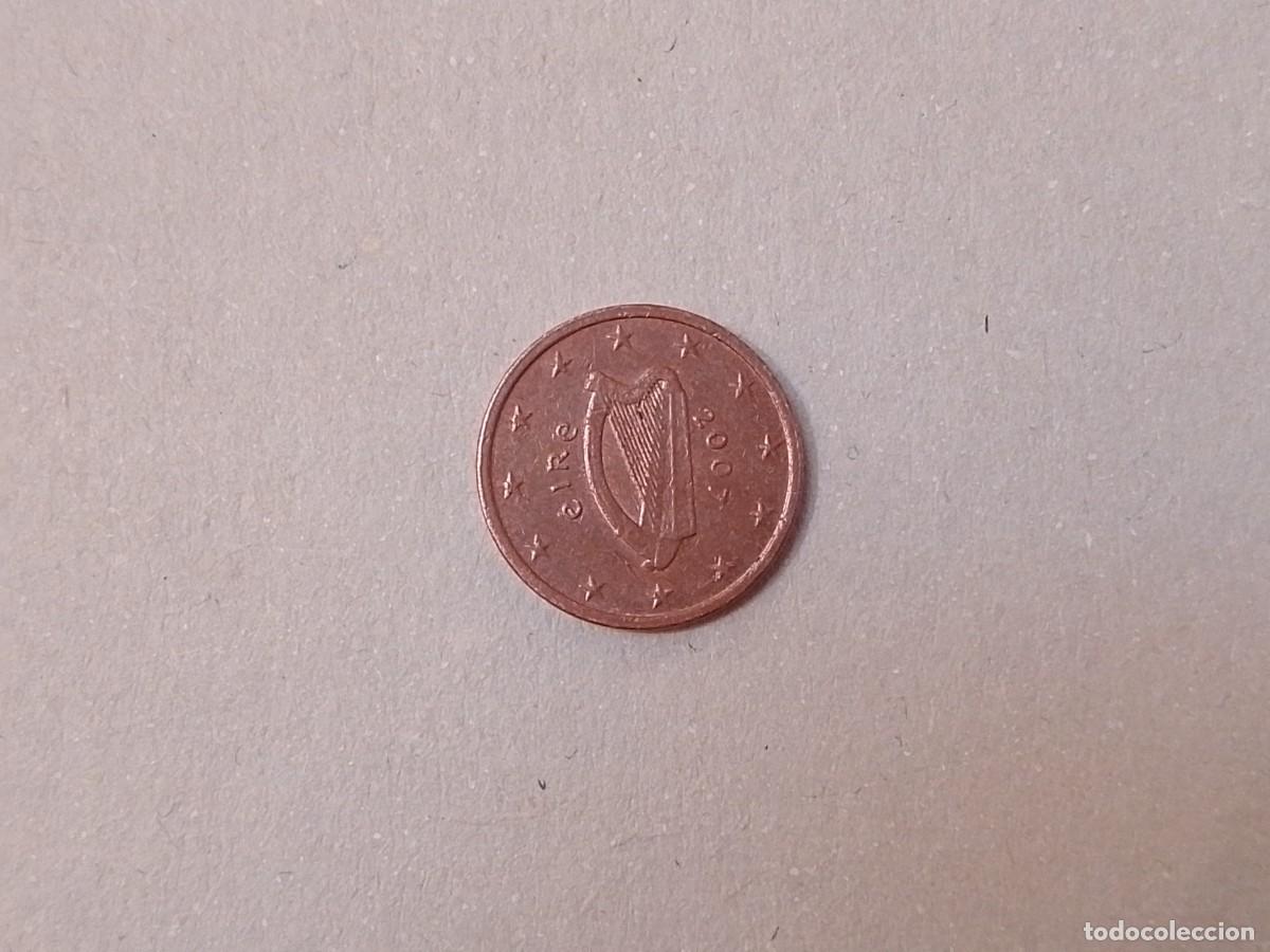 Monedas antiguas de Europa: Moneda de 1 centimos de euro Irlanda, a&ntilde;o 2007