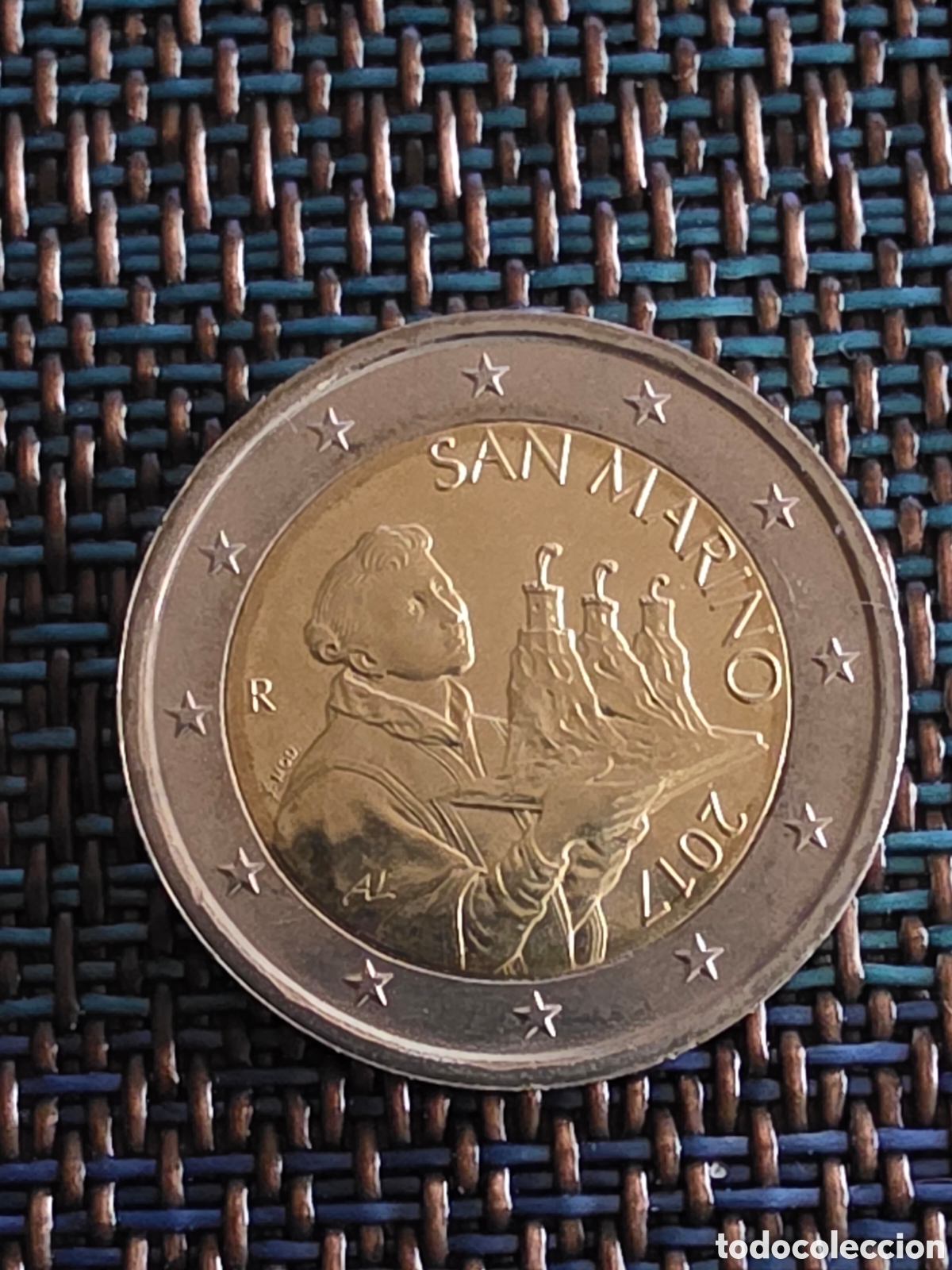 Monedas antiguas de Europa: MONEDA 2 EUROS SAN MARINO