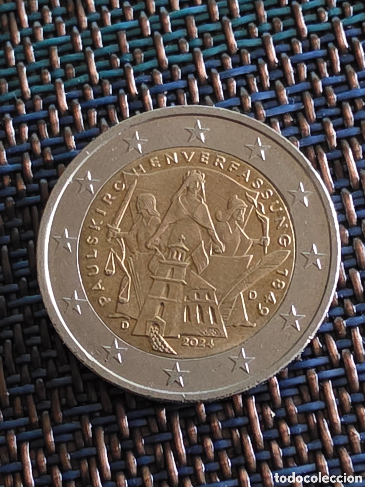 Monedas antiguas de Europa: MONEDA 2 EUROS ALEMANIA