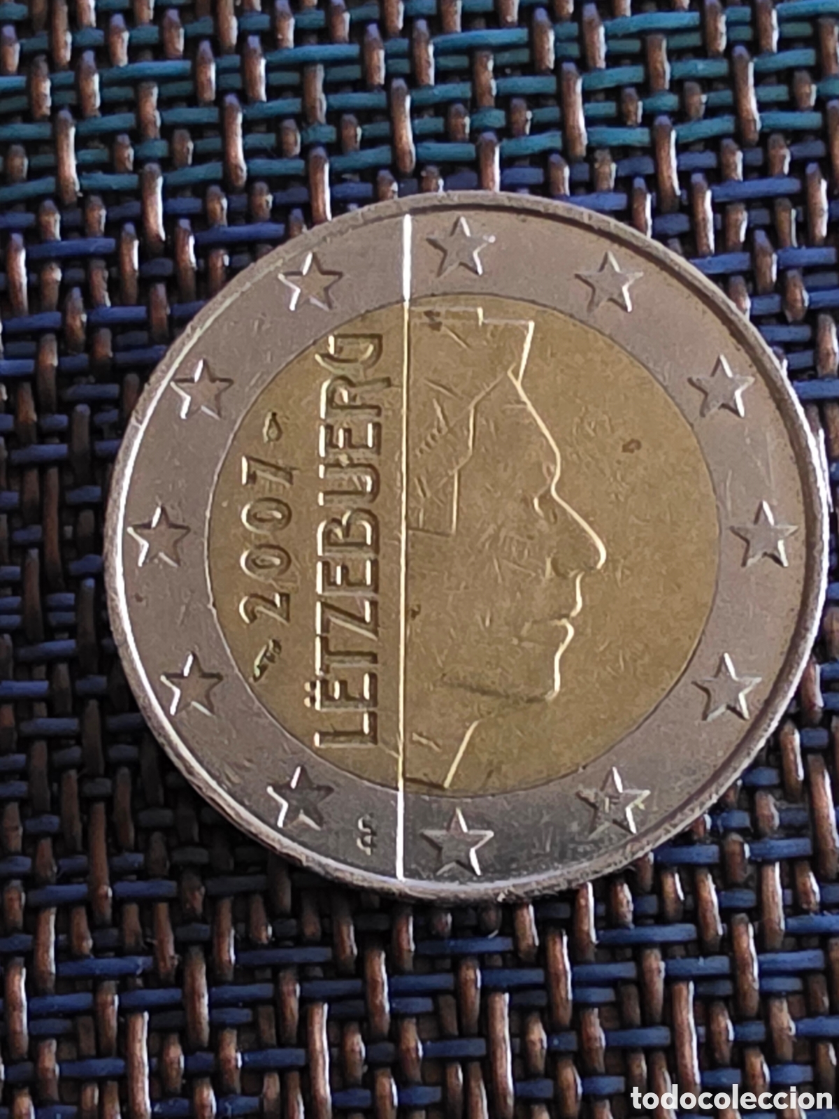Monedas antiguas de Europa: MONEDA 2 EUROS LUXEMBURGO