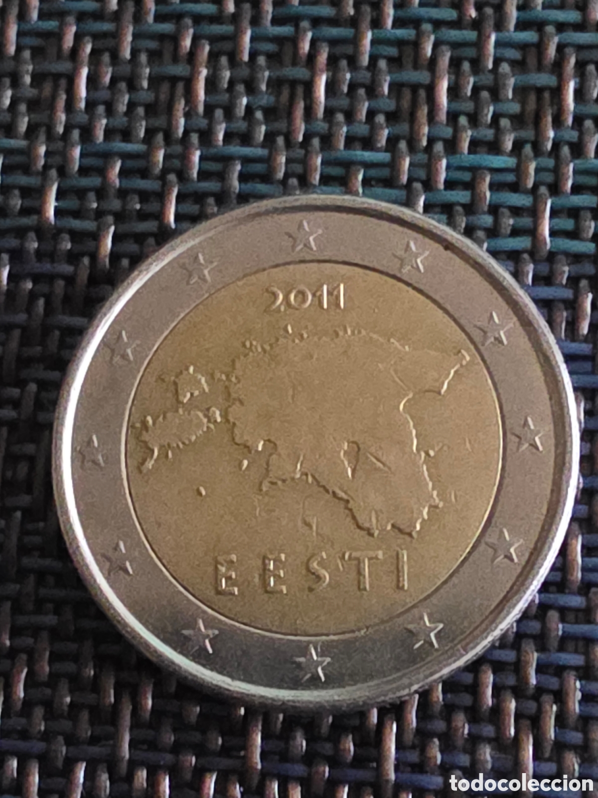 Monedas antiguas de Europa: MONEDA 2 EUROS ESTONIA