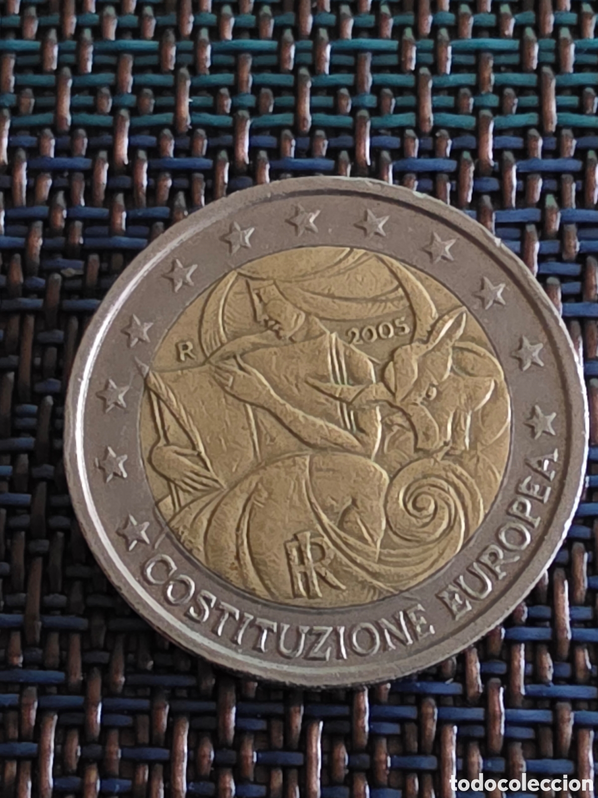 Monedas antiguas de Europa: MONEDA 2 EUROS ITALIA