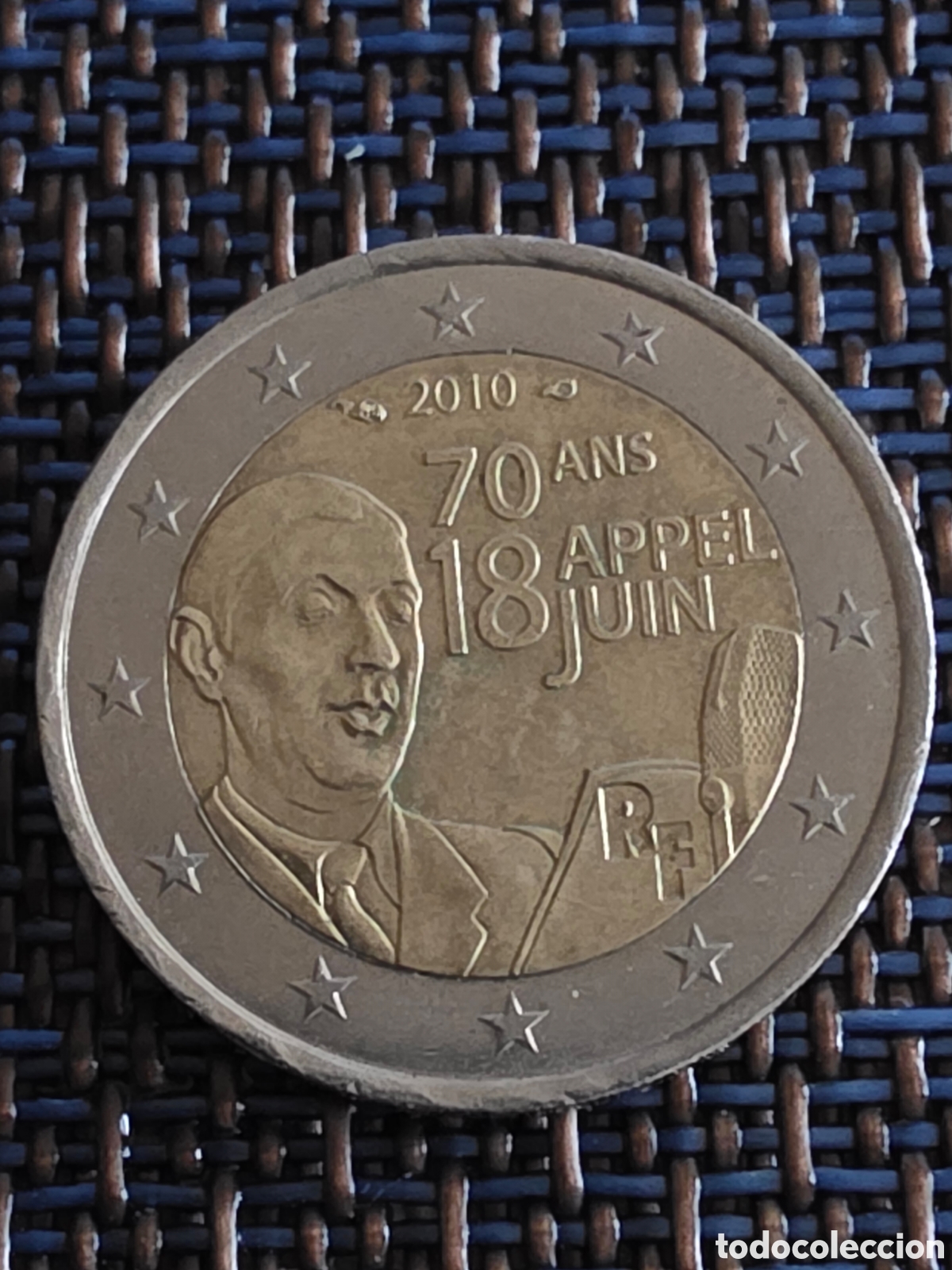 Monedas antiguas de Europa: MONEDA 2 EUROS FRANCIA