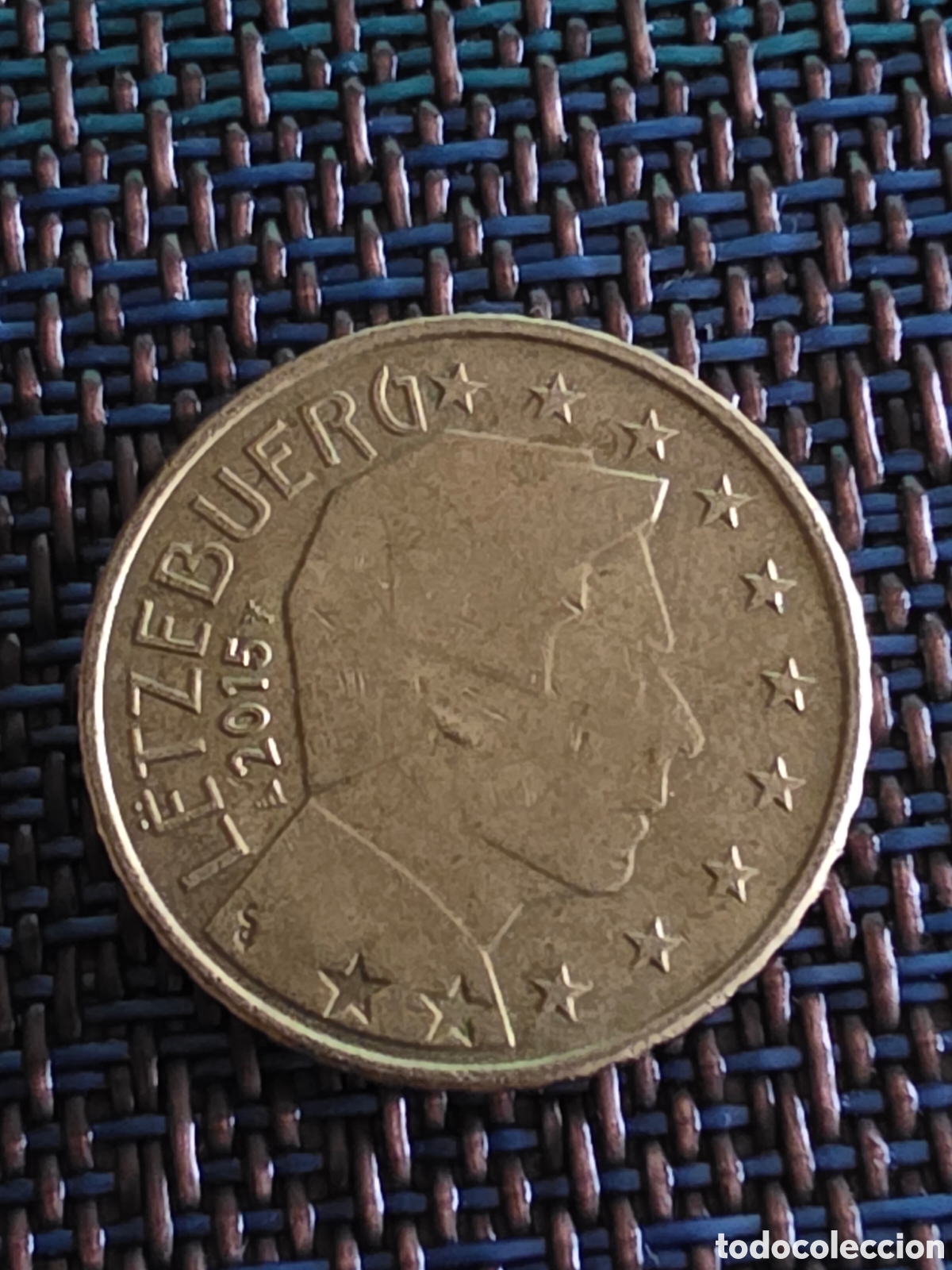 Monedas antiguas de Europa: MONEDA 50 CTS LUXRMBURGO