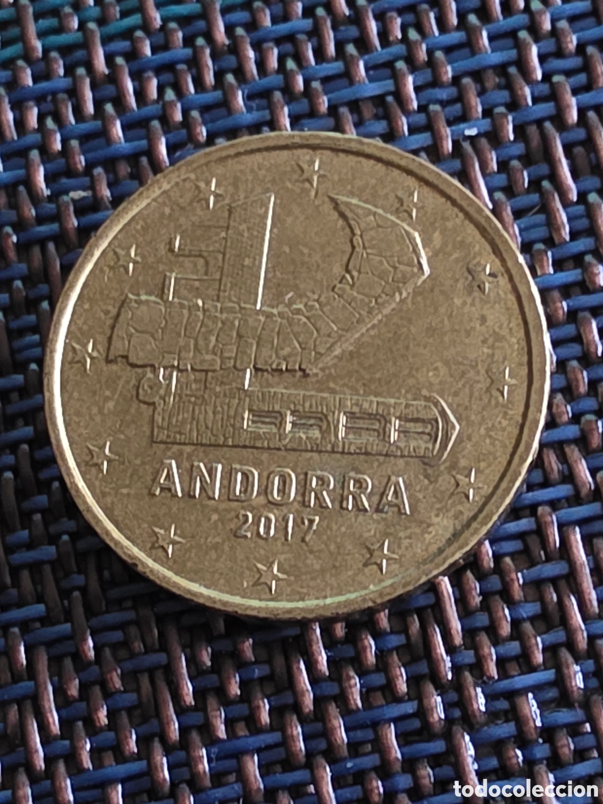 Monedas antiguas de Europa: MONEDA 50 CTS DE ANDORRA