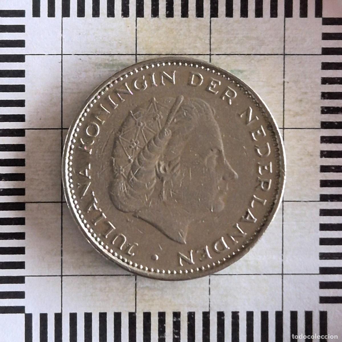 Monedas antiguas de Europa: 2 1/2 GULDEN, NEDERLAND. JULIANA, 1980. (KM#191).
