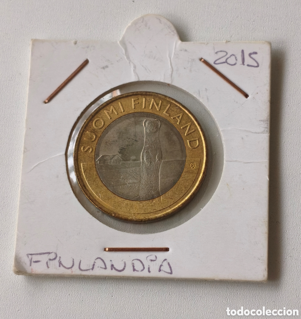 Monedas antiguas de Europa: 5 EUROS FINLANDIA 2015