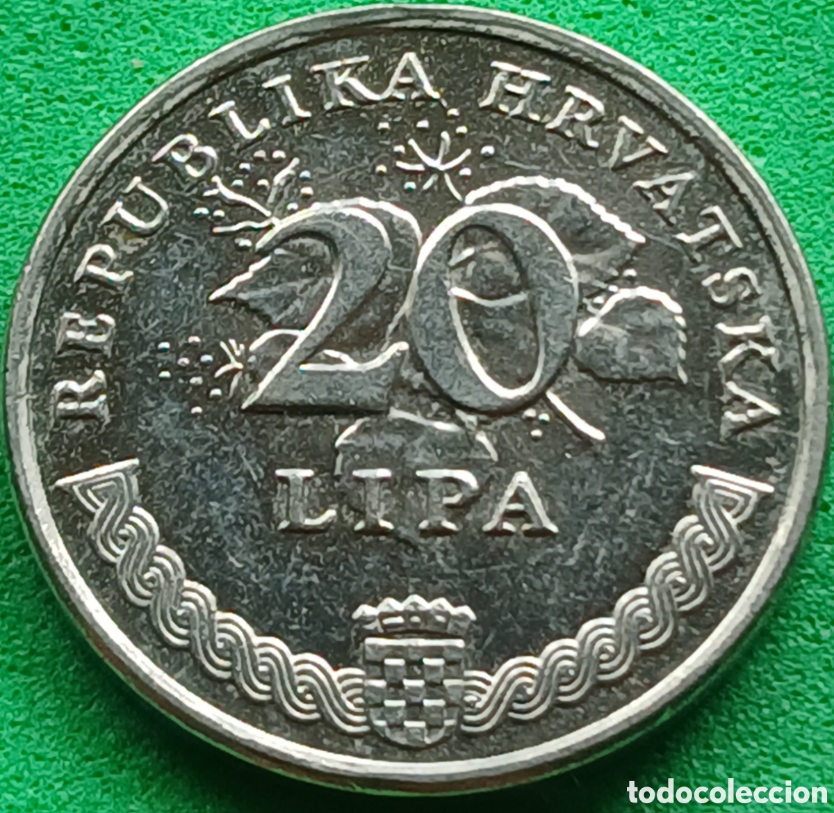 Monedas antiguas de Europa: Croacia 20 lipa 2003 km#7
