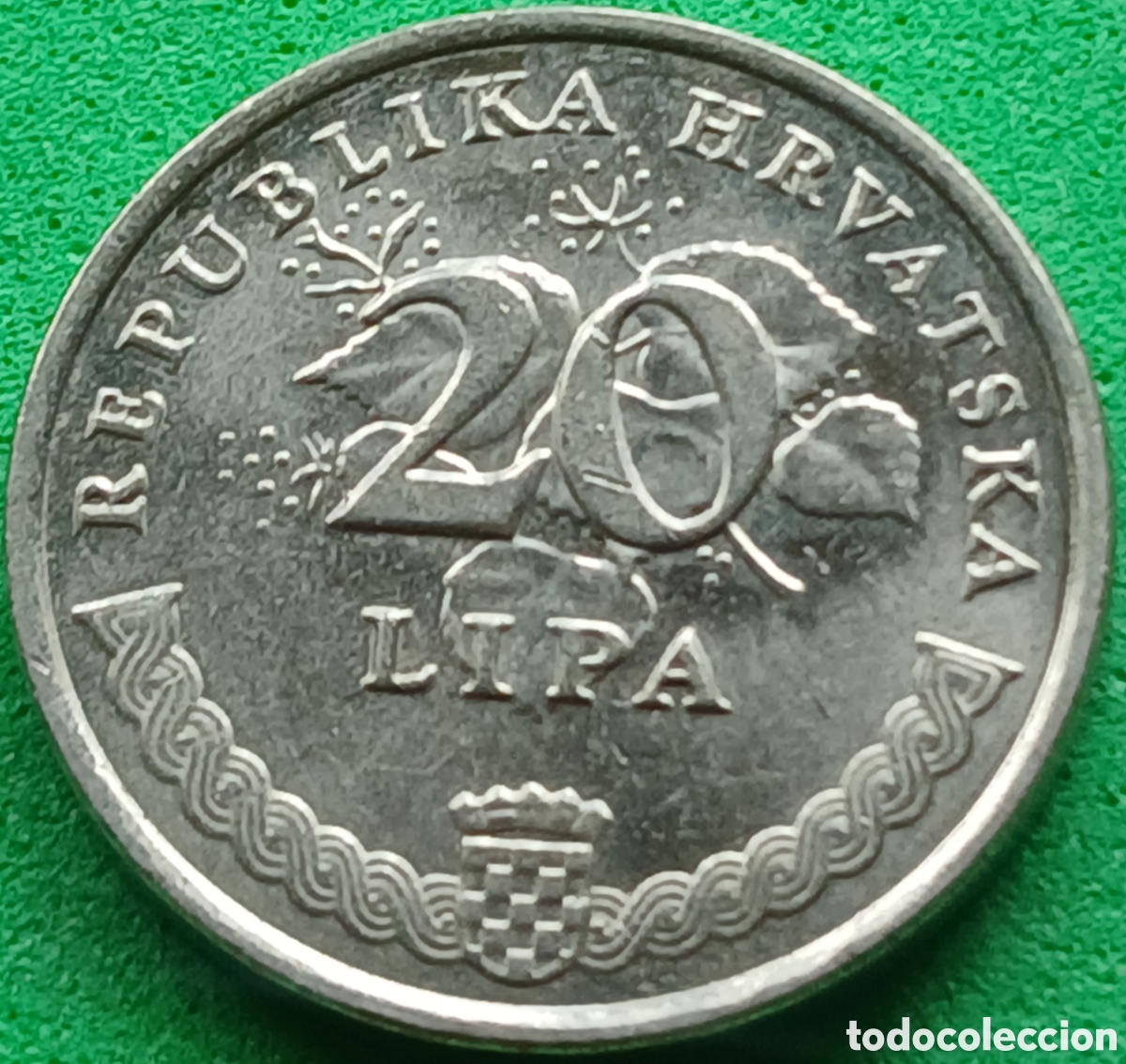 Monedas antiguas de Europa: Croacia 20 lipa 2013 km#7